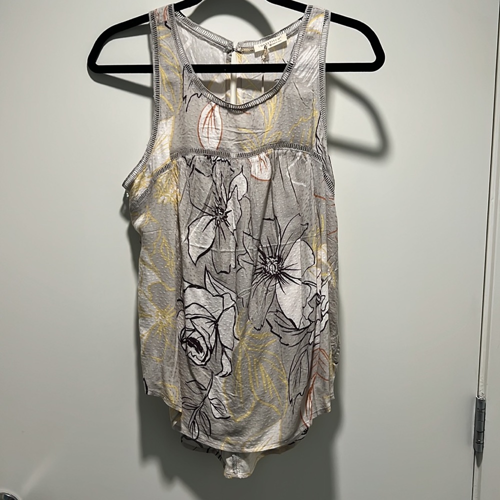 Love Stitch Secret Garden Floral Boho Top. Size: Med - Picture 5 of 6